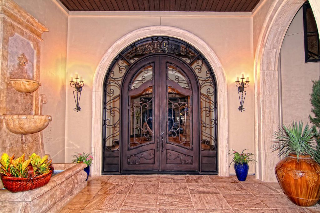 Home of Distinction Austin Showcase Front Entry by Zbranek and Holt Custom Homes Luxury Home Builders Austin 1