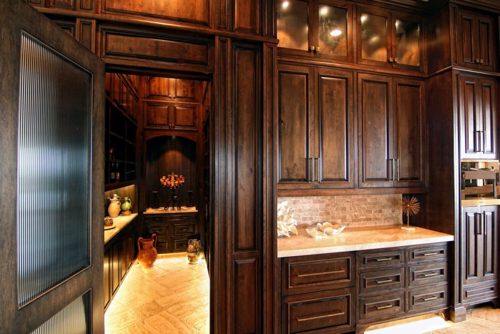 Home of Distinction Austin Showcase Kitchen Pantry by Zbranek and Holt Custom Homes Luxury Home Builders Austin 1