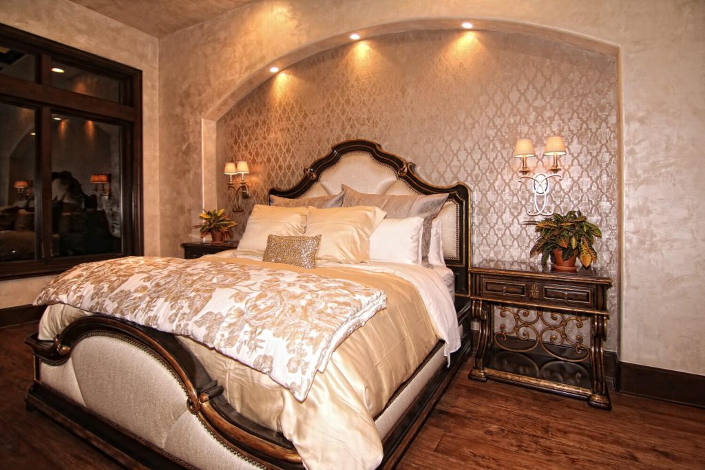 Home of Distinction Austin Showcase Master Bedroom by Zbranek and Holt Custom Homes Luxury Home Builders Austin 1