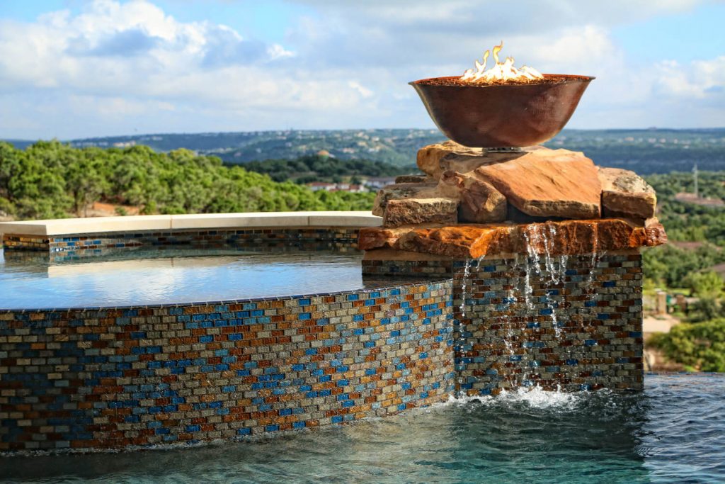 Home of Distinction Austin Showcase Pool Feature by Zbranek and Holt Custom Homes Luxury Home Builders Austin 1
