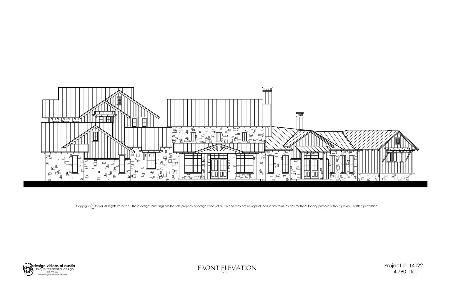 Project # 14022 | Design Visions | Austin | Fredricksburg | Home Designs